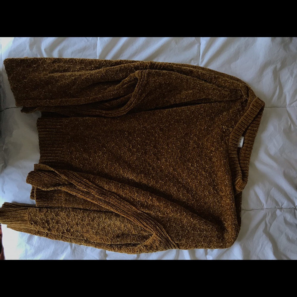 Mustard soft sweater